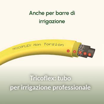 Tubo per l'irrigazione professionale Tricoflex